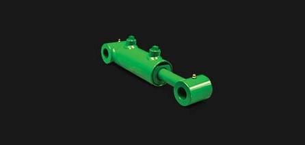 Green welded medium duty hydraulic cylinder